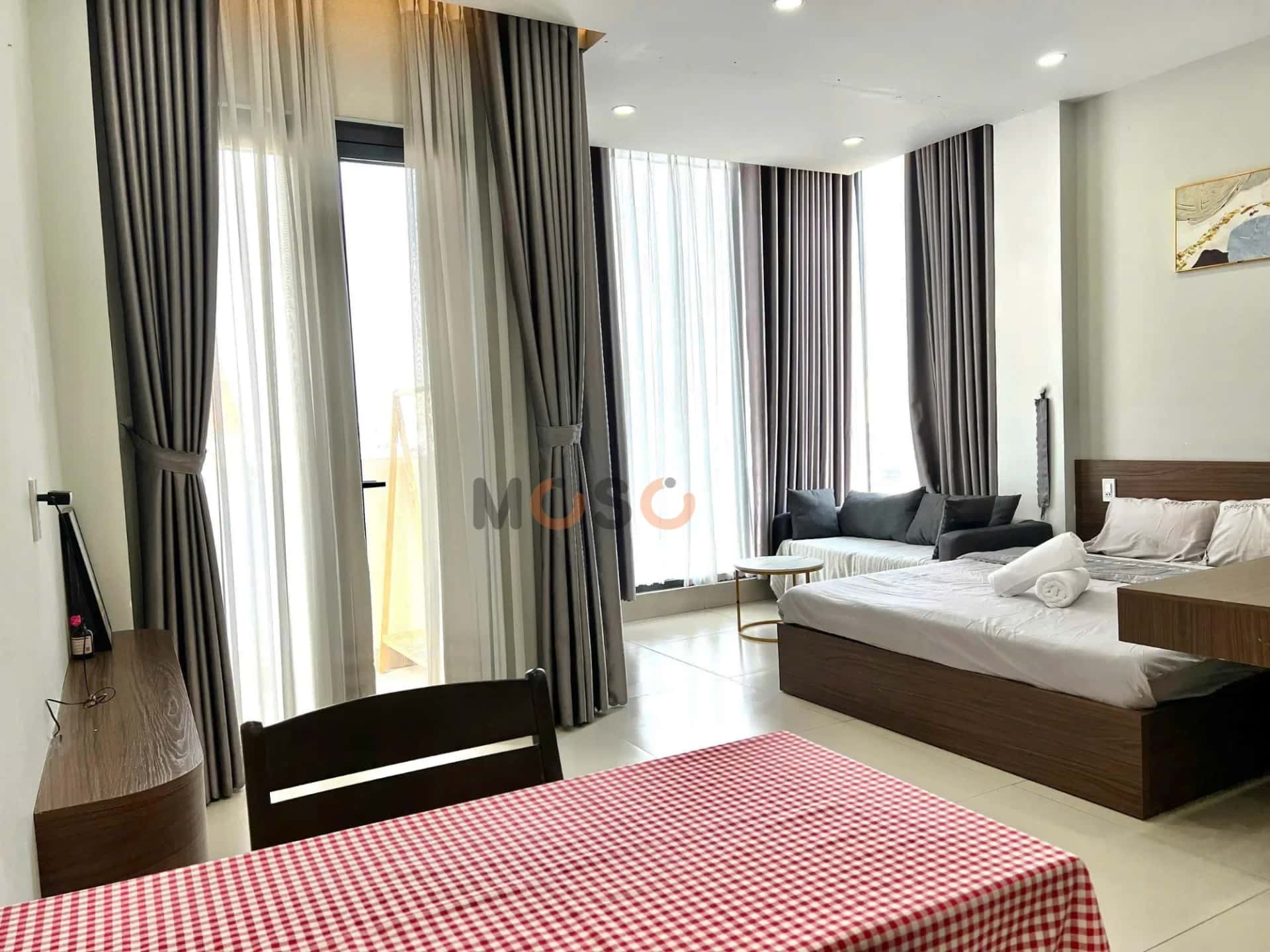 Cho thuê căn hộ chung cư Bạch Đằng Quận Bình Thạnh, TP.HCM – 1 phòng ngủ, giá 11 triệu